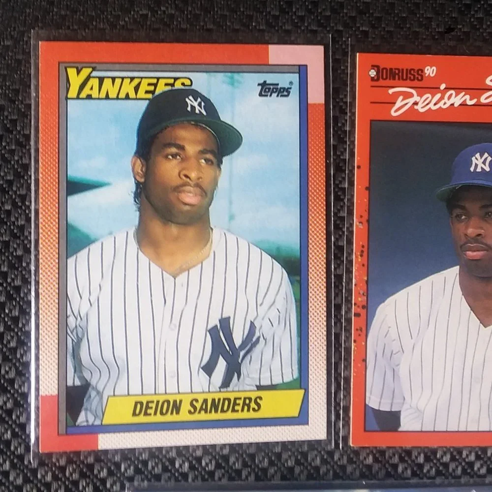 Deion Sanders 7x Card Lot (Rookies,FSU,Multisports)